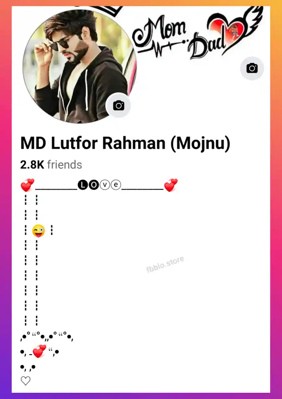 250+ Facebook Bio Style Love | Facebook Bio Love Stylish