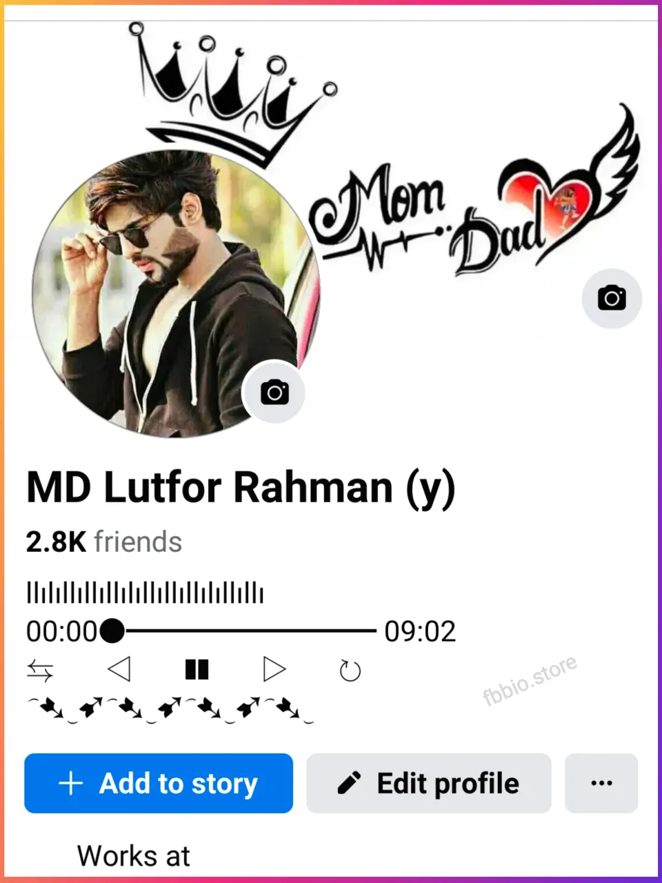 BEST 100+ Facebook Music bio style Facebook Bio Music Player