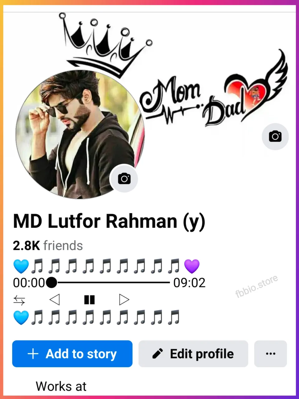 BEST 100+ Facebook Music bio style Facebook Bio Music Player