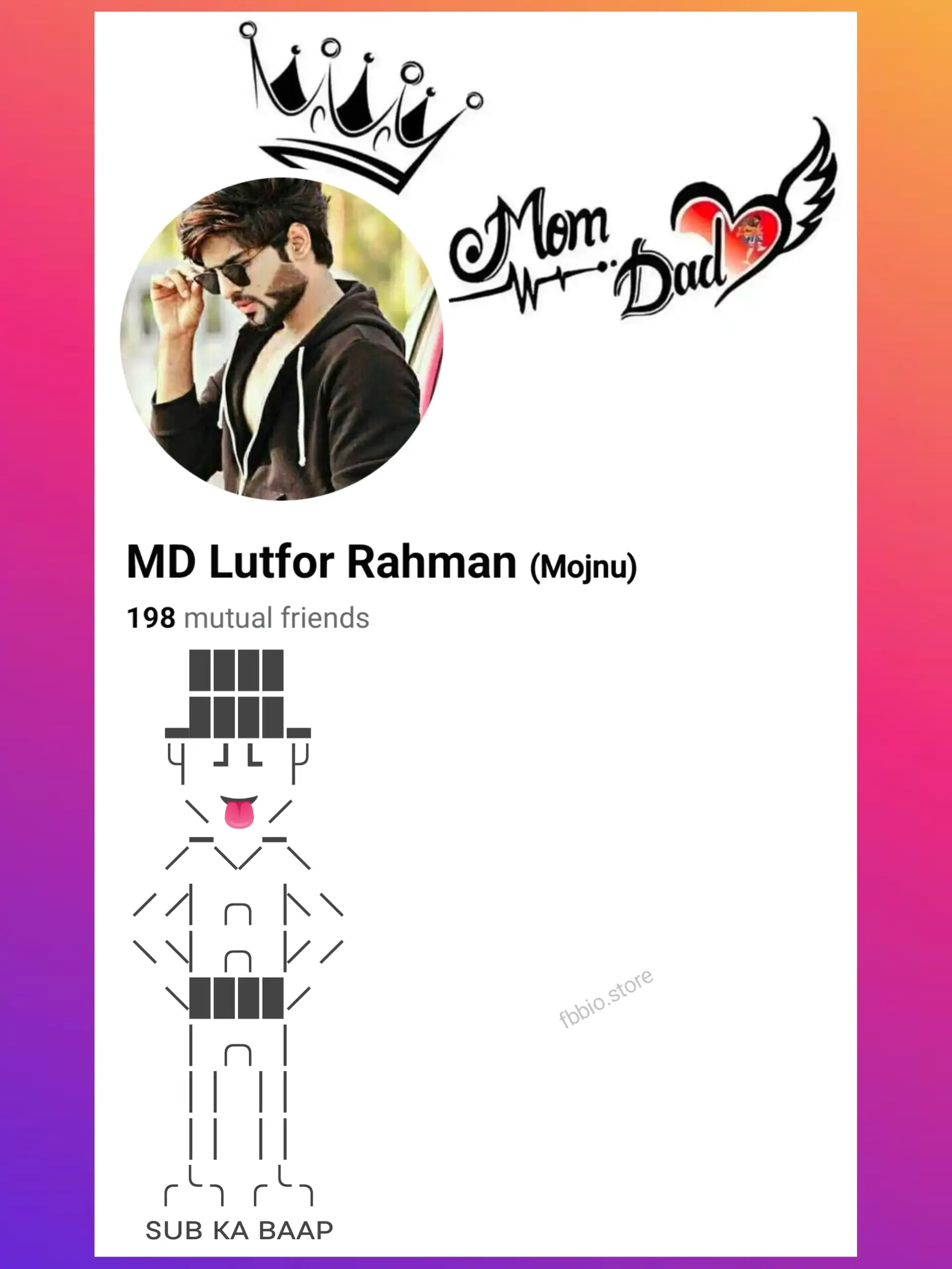 BEST Facebook joker bio style - Joker bio for FB 2024